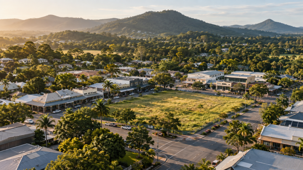 Yandina town centre development opportunity on the Sunshine Coast